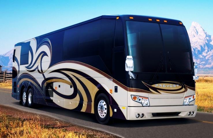 10. The Prevost H3-45 VIP